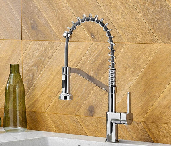 OMNITAIR keukenkraan Keukenkraan met uittrekbare sproeikop CHROOM Mesura OMNITAIR