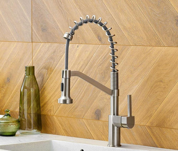 OMNITAIR keukenkraan Keukenkraan met uittrekbare sproeikop RVS Mesura OMNITAIR