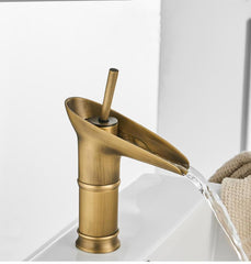 OMNITAIR Wastafelkraan Wastafelkraan MESSING KOPER Bamboo OMNITAIR