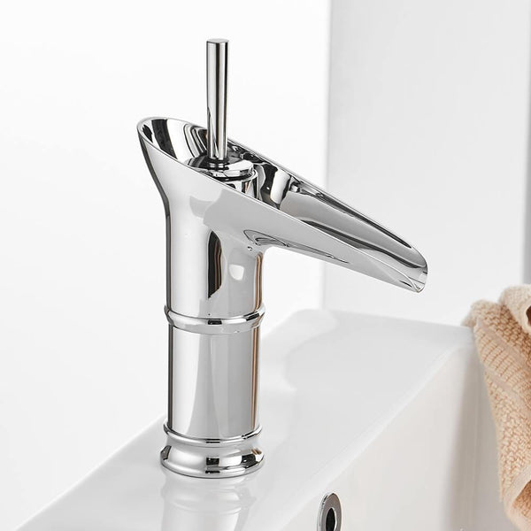 OMNITAIR Wastafelkraan Wastafelkraan CHROOM Bamboo OMNITAIR