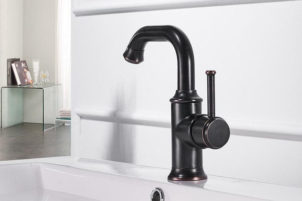 OMNITAIR Wastafelkraan Wastafelkraan ZWART MAT Bali OMNITAIR