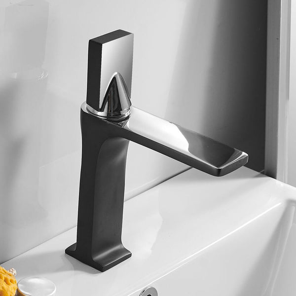 OMNITAIR Wastafelkraan Wastafelkraan ZWART CHROOM Neuro OMNITAIR