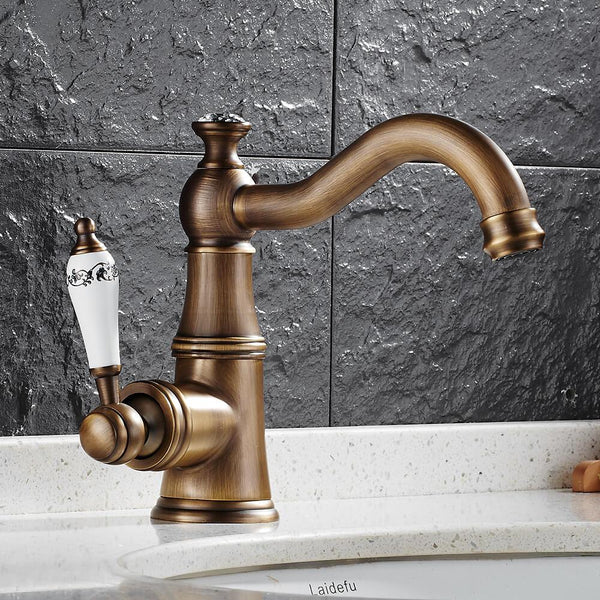 OMNITAIR Wastafelkraan Wastafelkraan KOPER BRONS MESSING Delft OMNITAIR